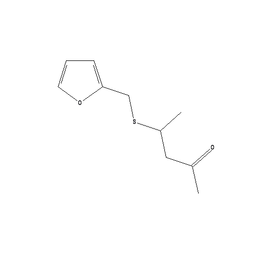 Chemical structure of 4-Furfurylthio-2-pentanone