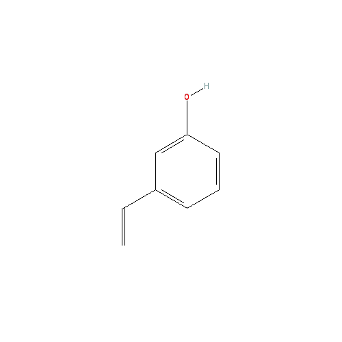 Chemical structure of 3-Vinylphenol