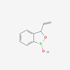 Chemical structure of 3-Vinylbenzo[c][1,2]oxaborol-1(3H)-ol