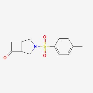 Chemical structure of 3-Tosyl-3-azabicyclo[3.2.0]heptan-6-one