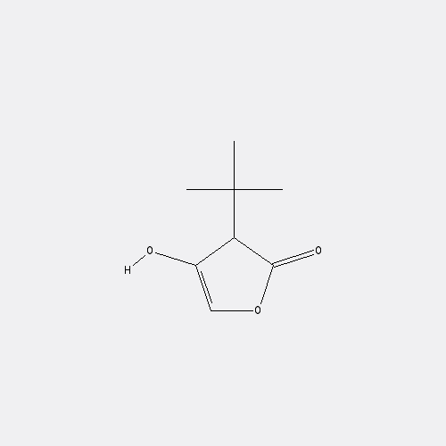 Chemical structure of 3-tert-Butyl-4-hydroxyfuran-2(5H)-one