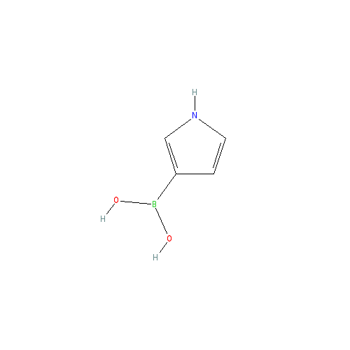 Chemical structure of 3-Pyrrolylboronic acid