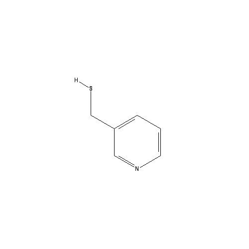 Chemical structure of 3-Pyridinemethanethiol