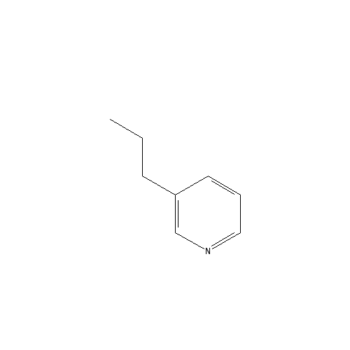 Chemical structure of 3-Propylpyridine