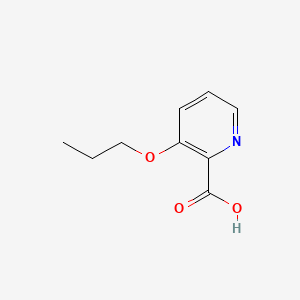 Chemical structure of 3-Propoxypicolinic Acid