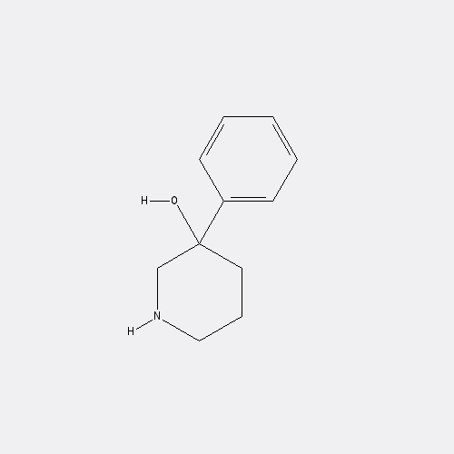 Chemical structure of 3-Phenylpiperidin-3-ol