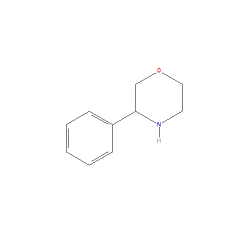 Chemical structure of 3-Phenylmorpholine