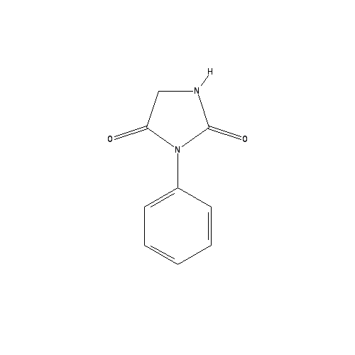 Chemical structure of 3-Phenylimidazolidine-2,4-dione