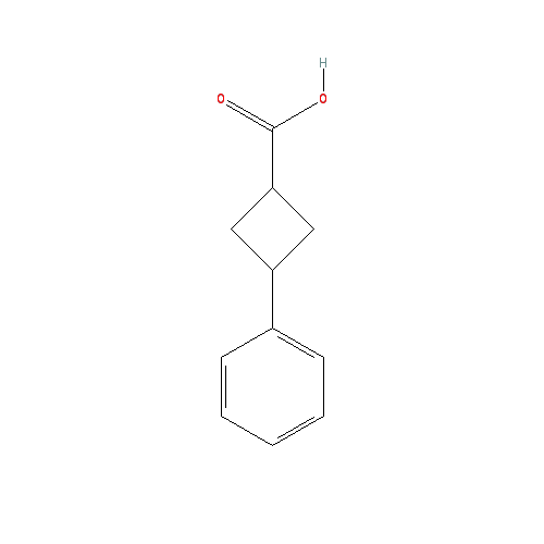 Chemical structure of 3-Phenylcyclobutanecarboxylic acid