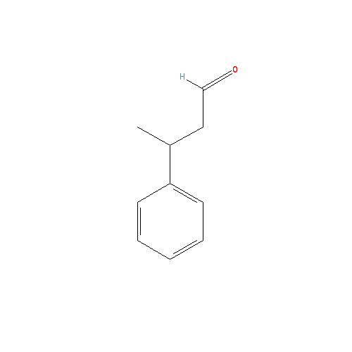 Chemical structure of 3-Phenylbutanal