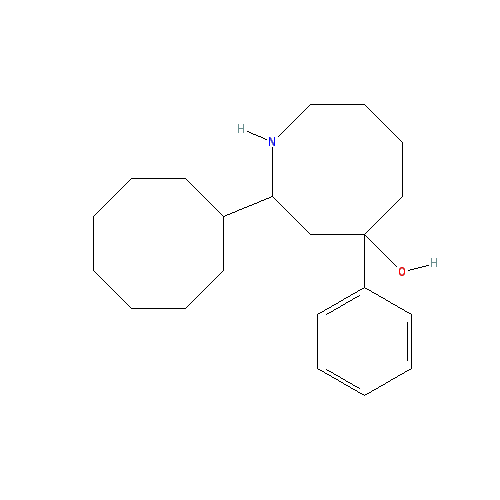Chemical structure of 3-Phenyl-8-azabicyclo[3.2.1]octan-3-ol