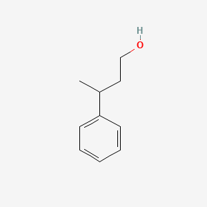 Chemical structure of 3-PHENYL-1-BUTANOL