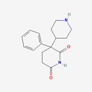 Chemical structure of Nor-benzetimide