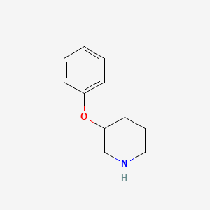 Chemical structure of 3-PHENOXYPIPERIDINE