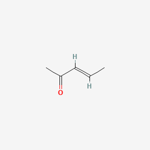 Chemical structure of Pentenone