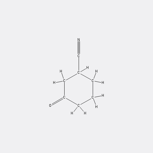 Chemical structure of 3-Oxocyclohexanecarbonitrile
