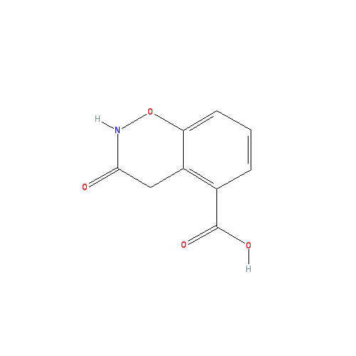 Chemical structure of 3-Oxo-3,4-dihydro-2H-1,4-benzoxazine-5-carboxylic acid