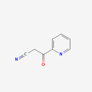 Chemical structure of 3-Oxo-3-(pyridin-2-yl)propanenitrile