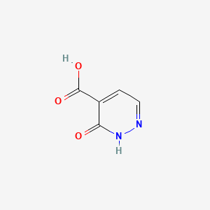 Chemical structure of 3-Oxo-2,3-dihydropyridazine-4-carboxylic acid