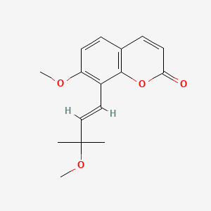 Chemical structure of 3'-O-Methylmurraol