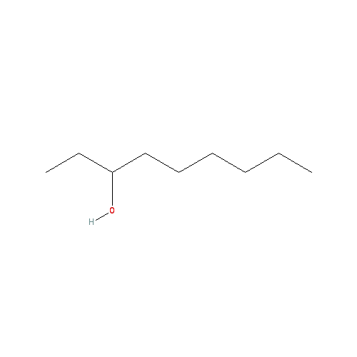 Chemical structure of 3-Nonanol