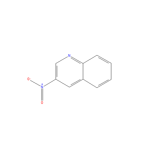 Chemical structure of 3-Nitroquinoline