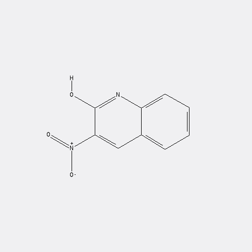 Chemical structure of 3-Nitroquinolin-2-ol