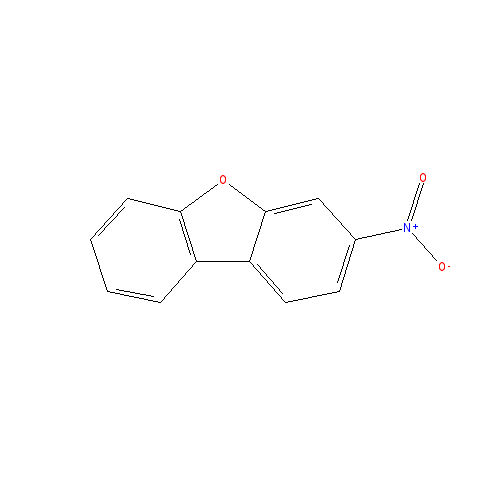 Chemical structure of 3-Nitrodibenzofuran