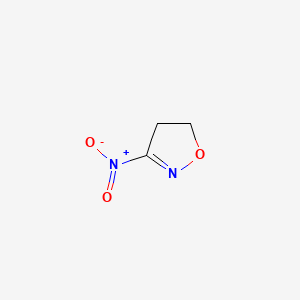 Chemical structure of 3-Nitro-4,5-dihydroisoxazole