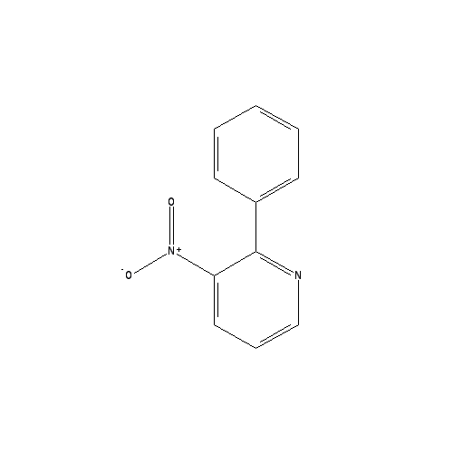 Chemical structure of 3-Nitro-2-phenylpyridine