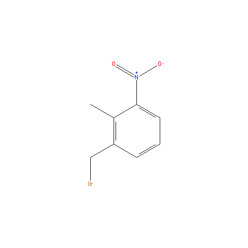 Chemical structure of 3-NITRO-2-METHYL-BENZYLBROMIDE
