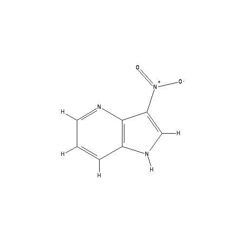 Chemical structure of 3-Nitro-1H-pyrrolo[3,2-c]pyridine