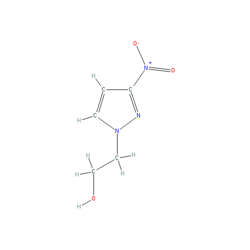 Chemical structure of 3-Nitro-1H-pyrazole-1-ethanol