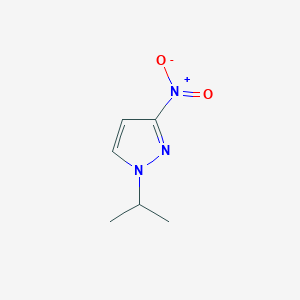 Chemical structure of 1-Isopropyl-3-nitro-1H-pyrazole