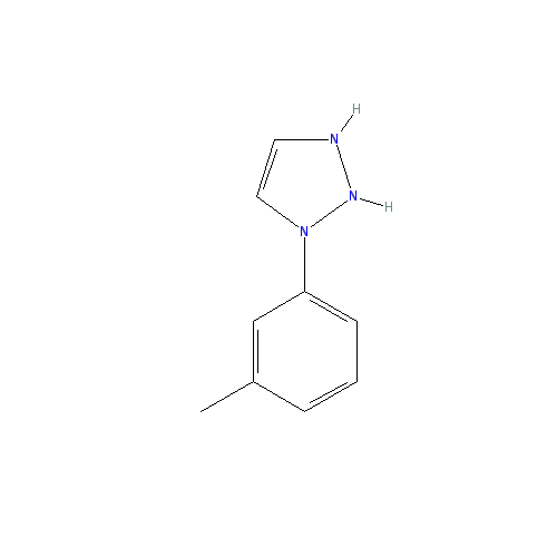 Chemical structure of 3-m-Tolyl-1H-[1,2,4]triazole