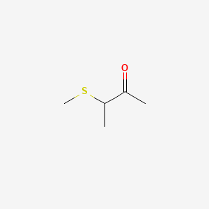 Chemical structure of 3-Methylthio-2-butanone