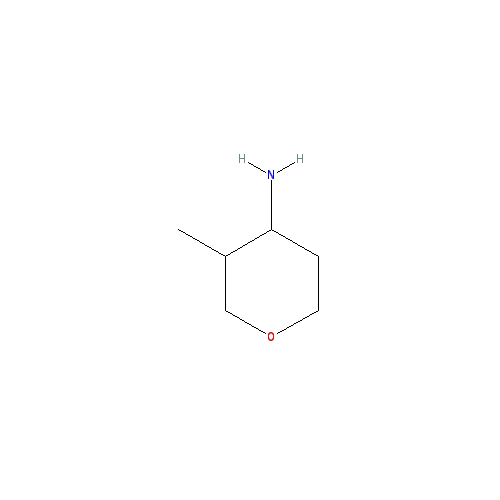 Chemical structure of 3-Methyltetrahydropyran-4-amine