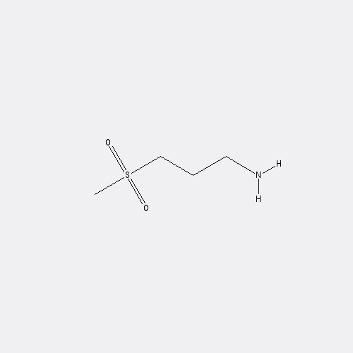 Chemical structure of 3-Methylsulfonylpropylamine Hydrochloride