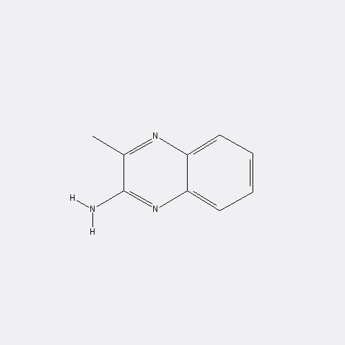 Chemical structure of 3-Methylquinoxalin-2-amine