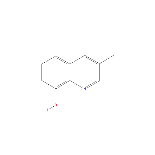 Chemical structure of 3-Methylquinolin-8-ol
