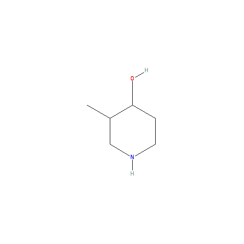 Chemical structure of 3-Methylpiperidin-4-ol hydrochloride