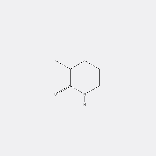 Chemical structure of 3-Methylpiperidin-2-one