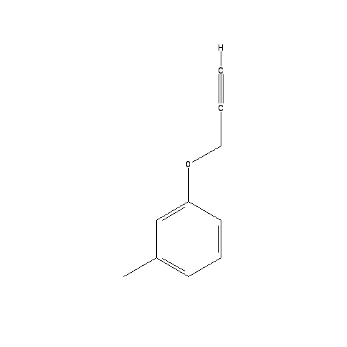 Chemical structure of 3-Methyl-phenyl propargyl ether