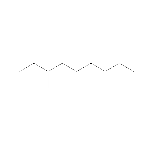 Chemical structure of 3-Methylnonane