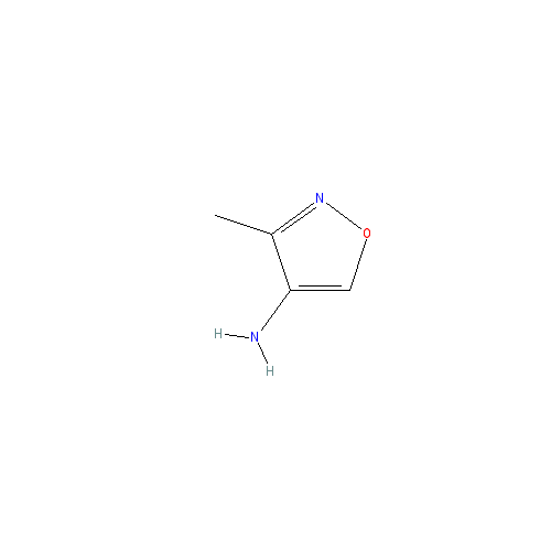 Chemical structure of 3-Methylisoxazol-4-amine