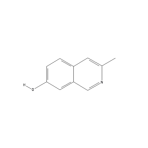 Chemical structure of 3-Methylisoquinolin-7-ol