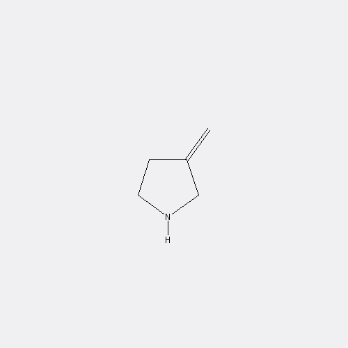 Chemical structure of 3-Methylenepyrrolidine Hydrochloride