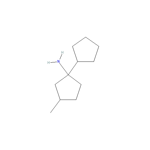 Chemical structure of 3-Methylbicyclo[1.1.1]pentan-1-amine hydrochloride