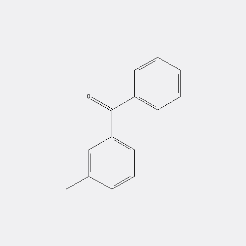 Chemical structure of 3-Methylbenzophenone