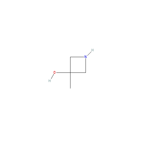 Chemical structure of 3-Methylazetidin-3-ol hydrochloride